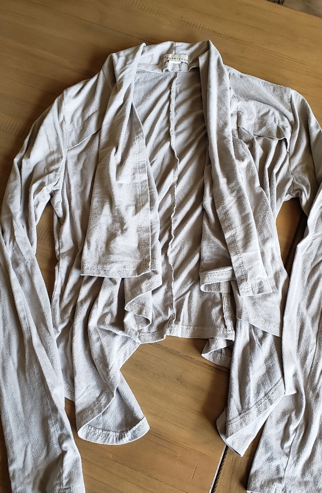 Suede forever 21 cardigan